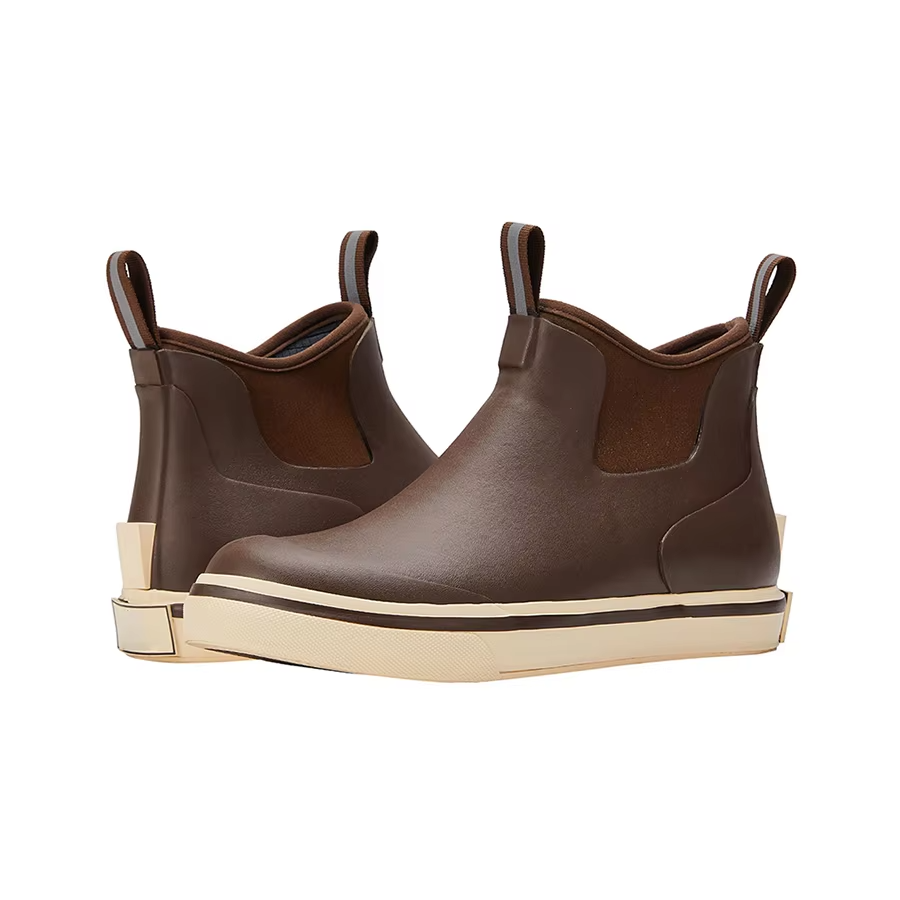 Custom Rubber Anti-slip Outsole Waterproof Neoprene Lining Adult Deck Boot