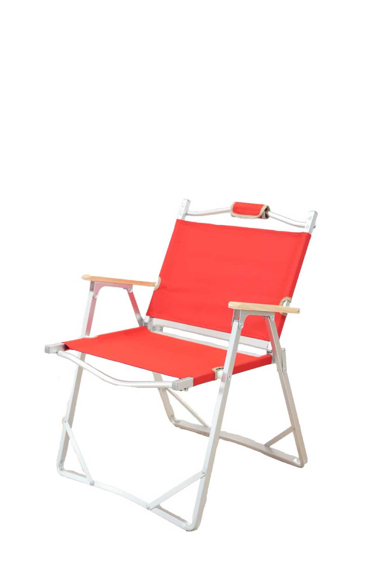 Patent folding aluminum chair