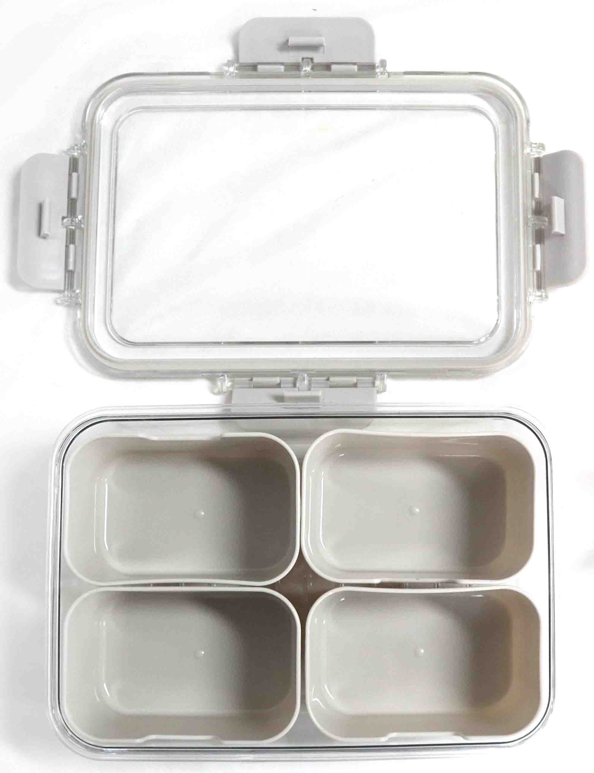 4 Container Storage Set With Airtight Lid