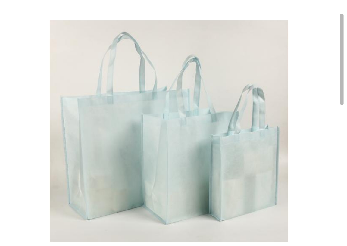 Recycled polyester woven bag