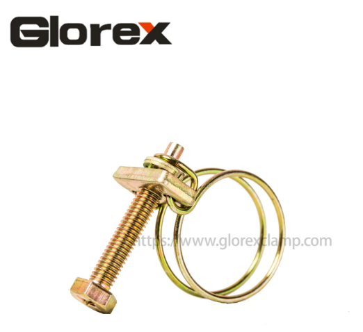 Glorex Double wire hose clamp