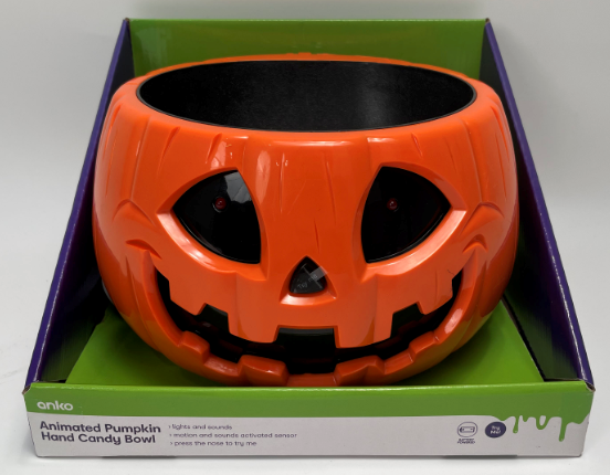 Animated Pumpkin Bowl