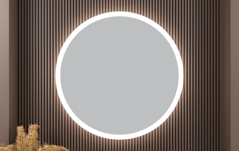 YOWAY LED Mirror Wall Mounted LED Smart Mirror Anti-Fog Home Decor LED Mirror