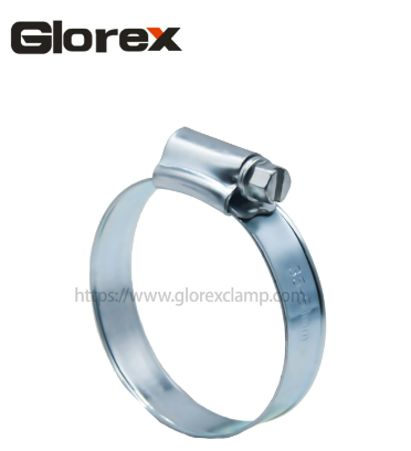 Glorex British type hose clamp with welding