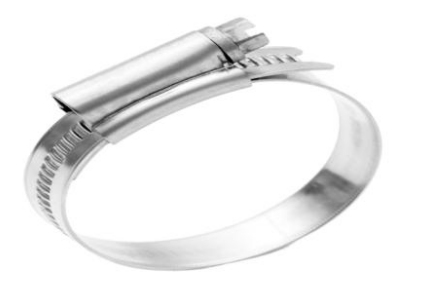 Glorex British type hose clamp with riveting