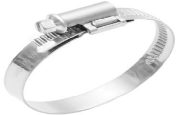 Glorex 12mm German type offset housing clamp (side rivet type)