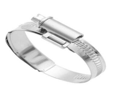 Glorex 12mm German type offset housing clamp with compensating band (side rivet type)