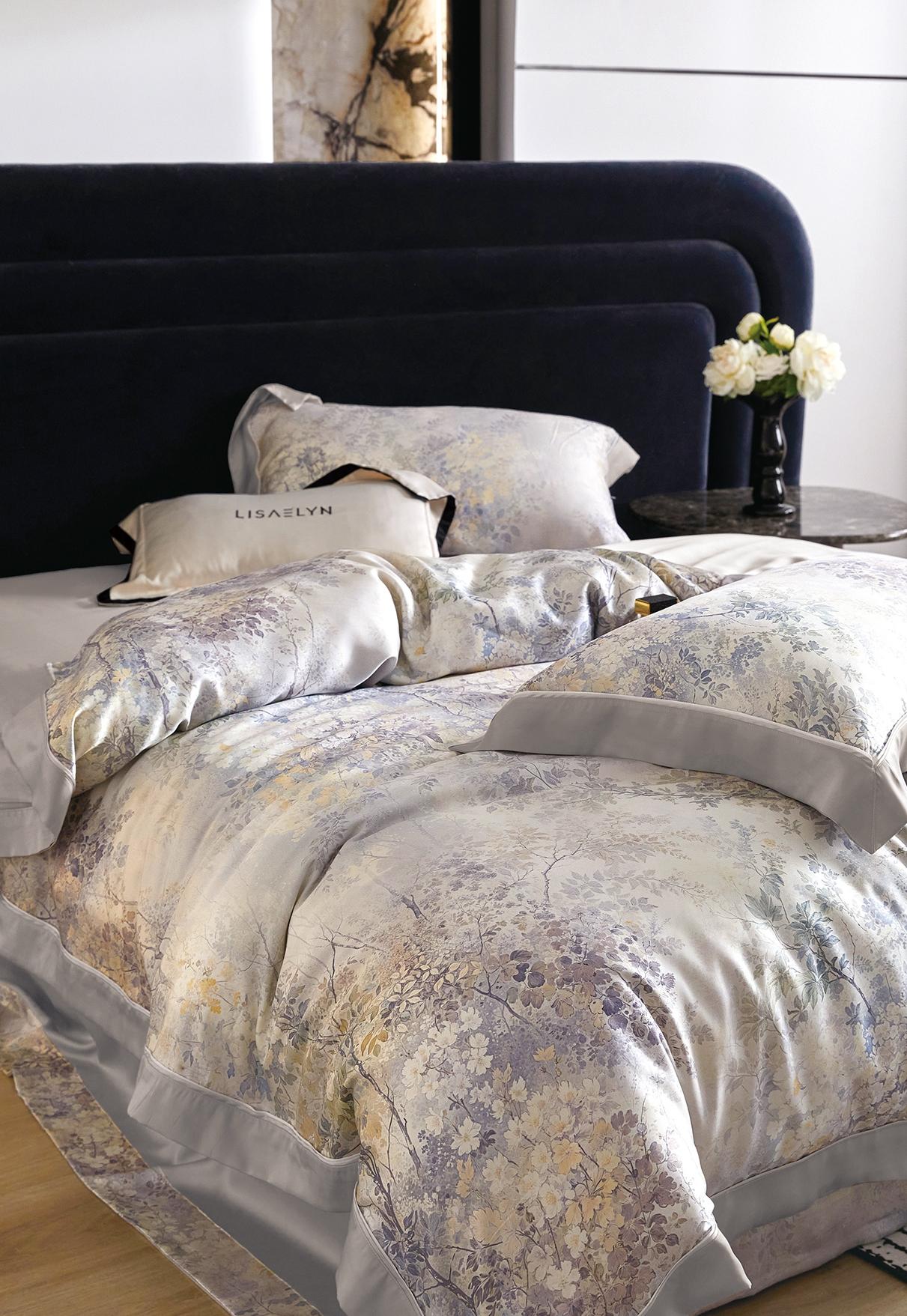 60s 100% lyocell digital print bed sheet fabric