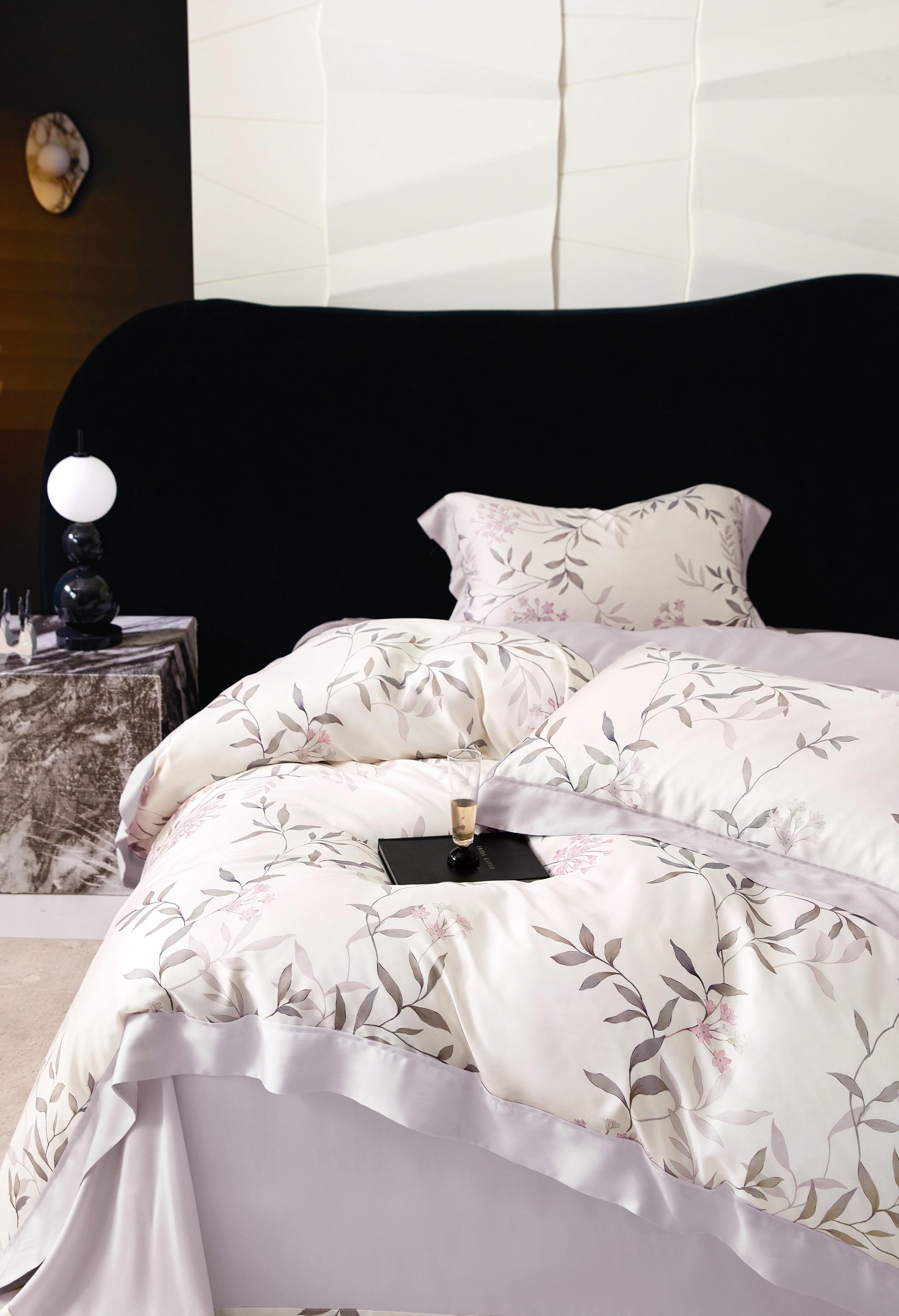 60s 100% lyocell digital print bed sheet fabric