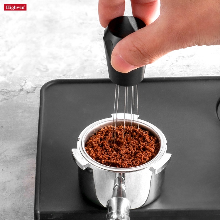 Magnetic Espresso Distribution Tool - Flick WDT Tool with 8x0.4mm Stainless Steel Needles