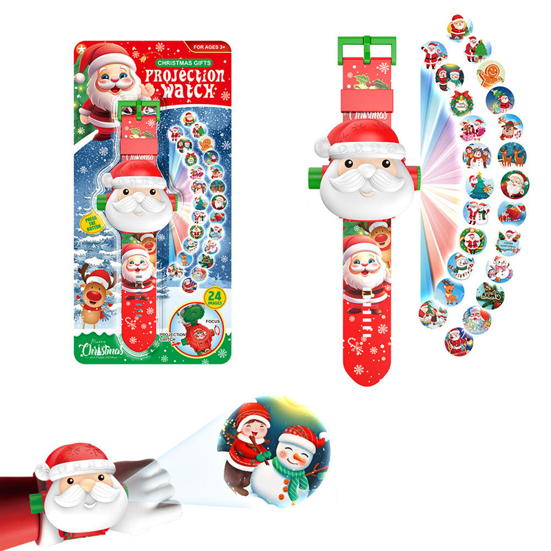Kids Christmas Gift Toy Projection Watch Toy Wholesale Plastic Toy Kids Toy Watch