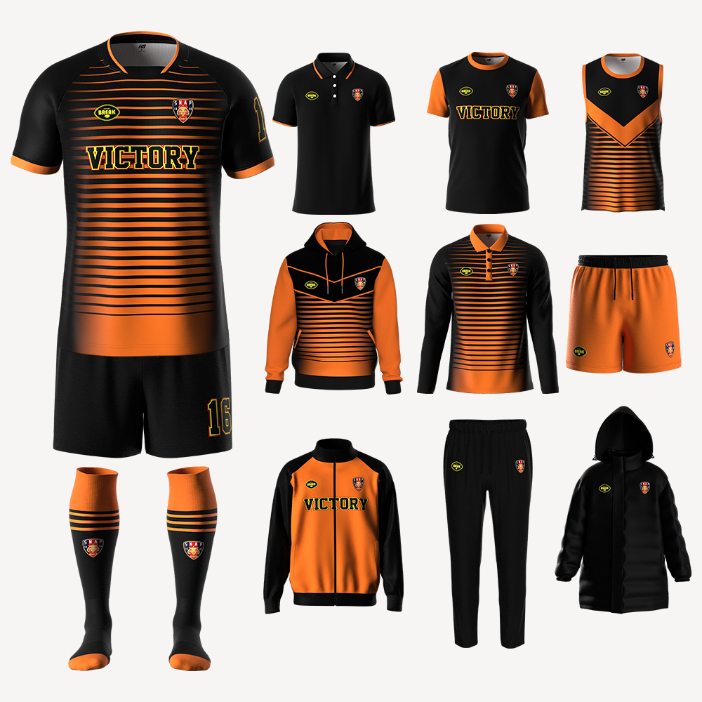 Full Set Rugby Jerseys Equipment Team Club Rugby Uniforms