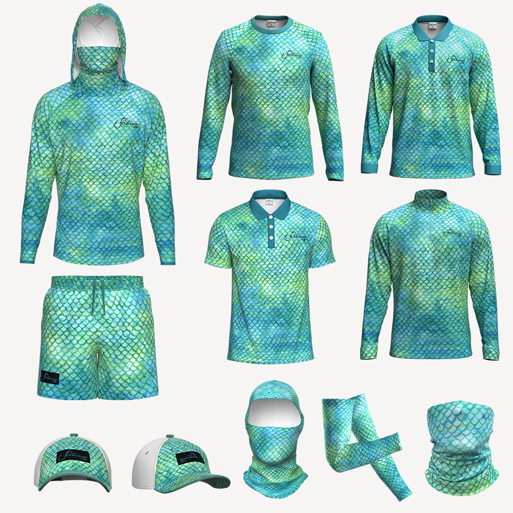 Series Fishing Wear Outdoor Fishing Shirts Jersey Set