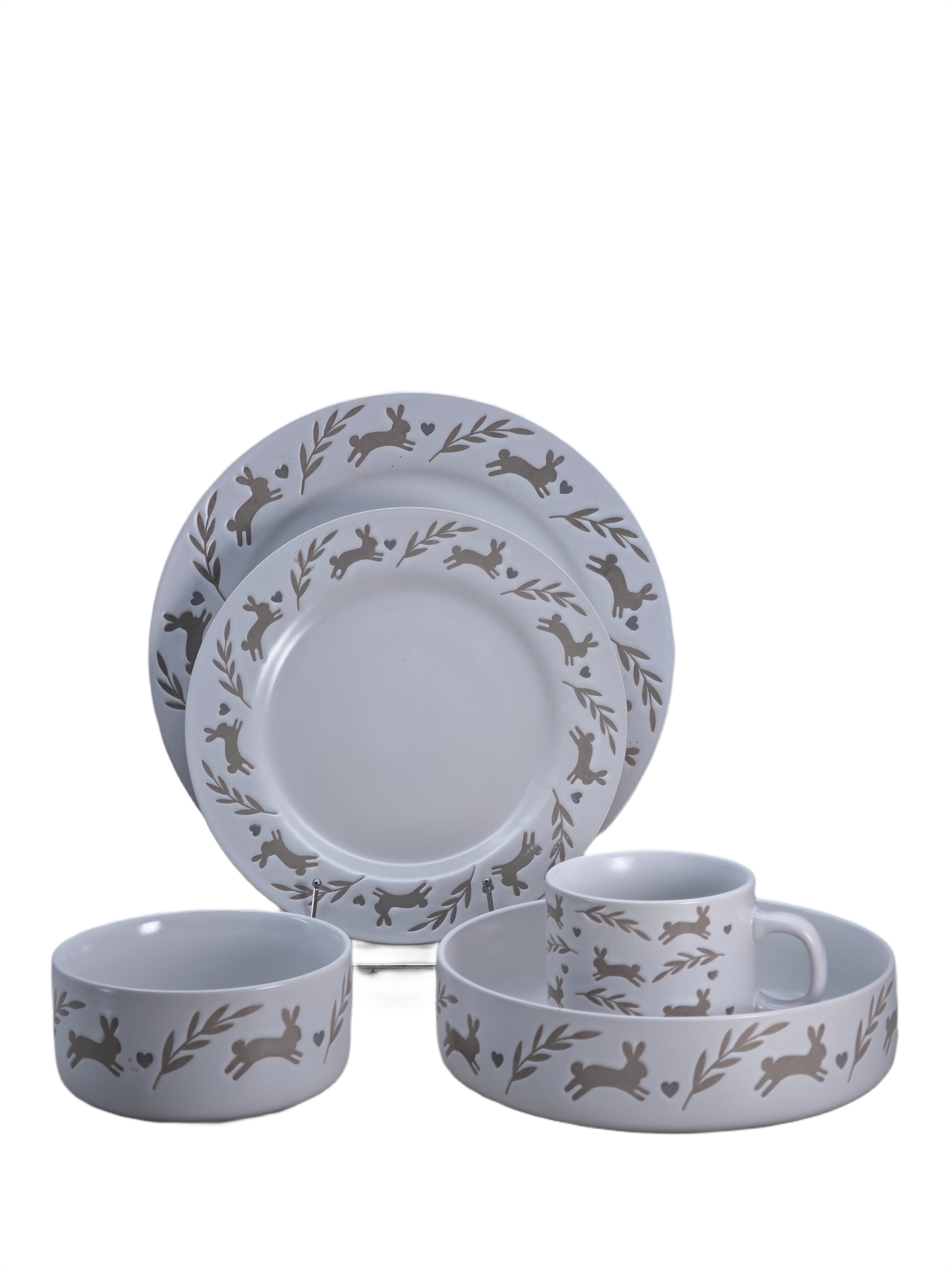 Rabbit cutlery set