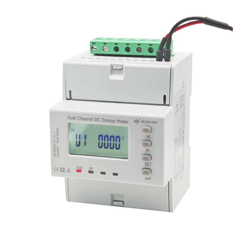 DCEM-4MS Dual-Channel DC Energy Meter