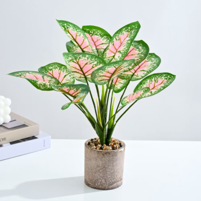 Artificial flowers, realistic plants, realistic greenery