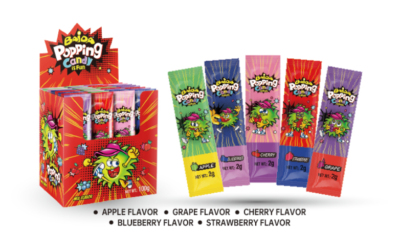 2g BAIDA POPPING CANDY IS FUN