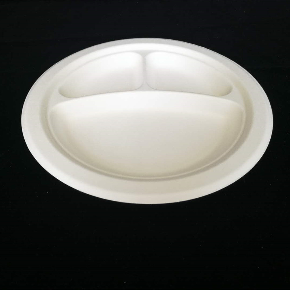 9 3compartment plate