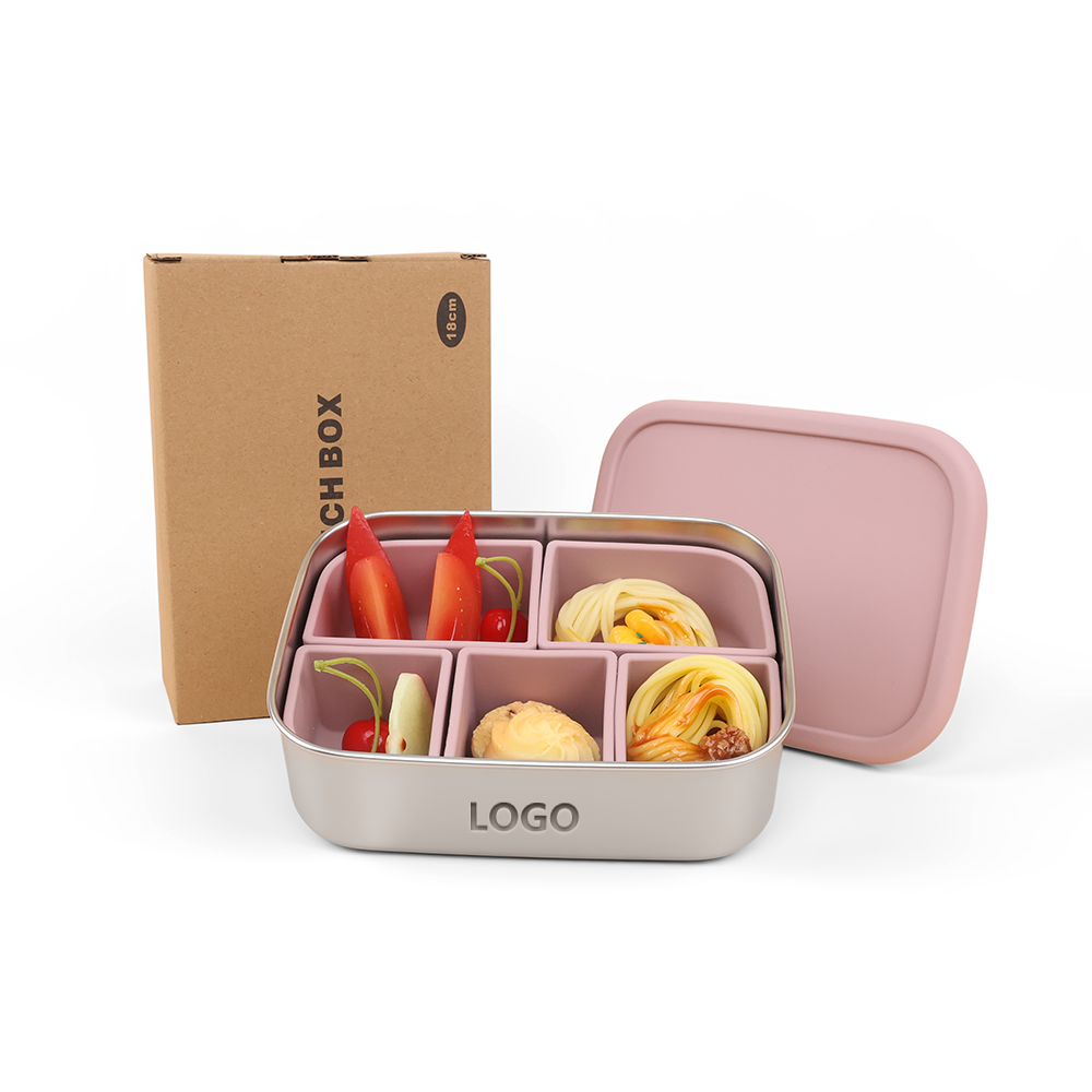 Bangxing Hot Seller Food Grade Food Container Airtight Portable Stainless Steel Bento Lunch Box