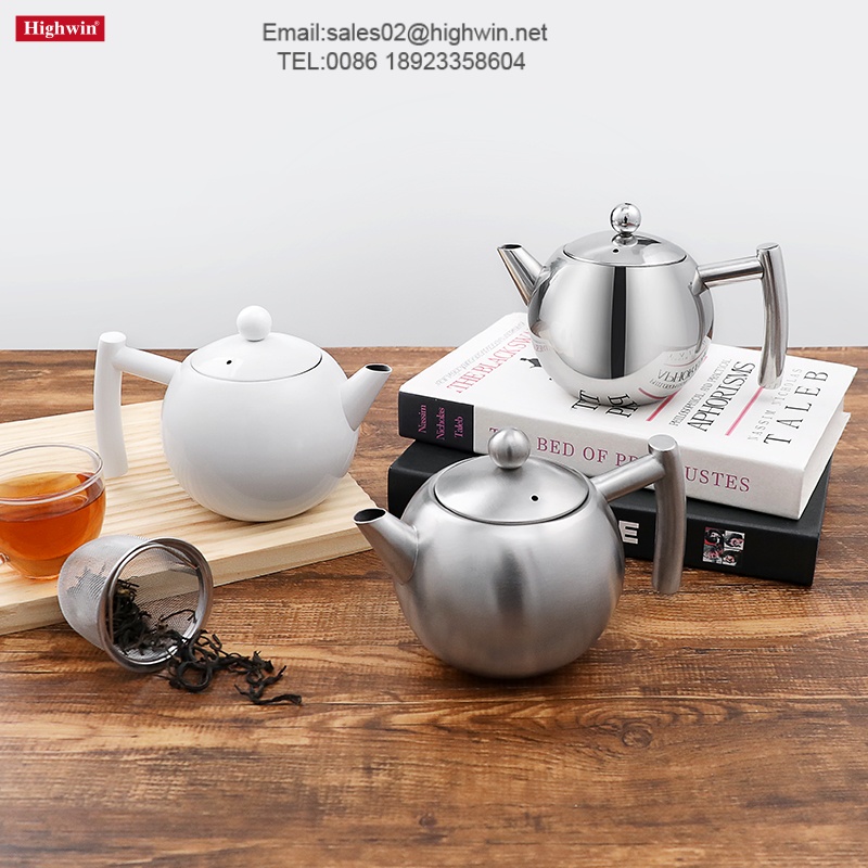 Stainless steel teapot Teapot with infuser