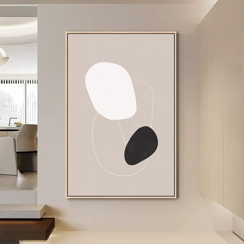 Drop Shipping Bulk Manufacturer Modern Abstract Living Room Art Picture Frame Deco Framed Work Art