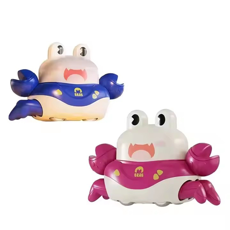 Kids Crab Crawling Toy Cartoon Pressing Toy Press Slide toy Wholesale Plastic Toy