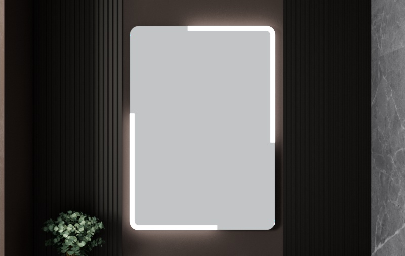 YOWAY LED Bathroom Mirror Wall Mounted LED Smart Mirror Anti-Fog Bathroom Accessories LED Mirror