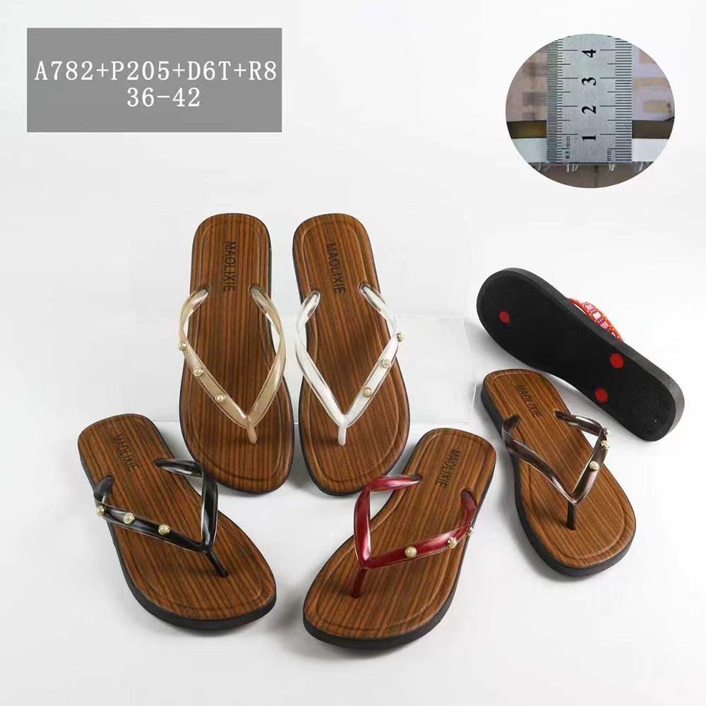 Women PVC wedding beach flip-flops slippers