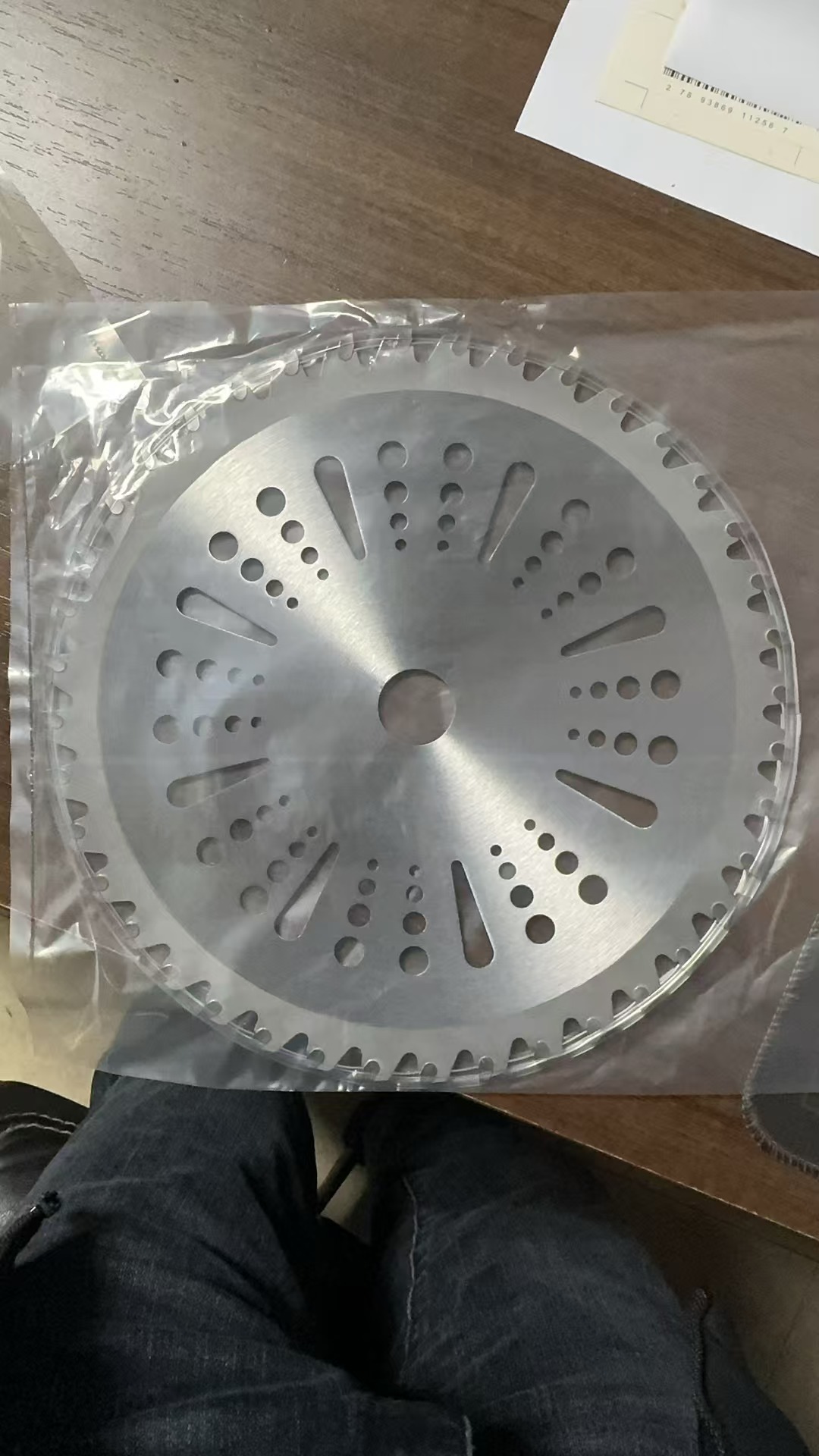 Alloy steel saw blade