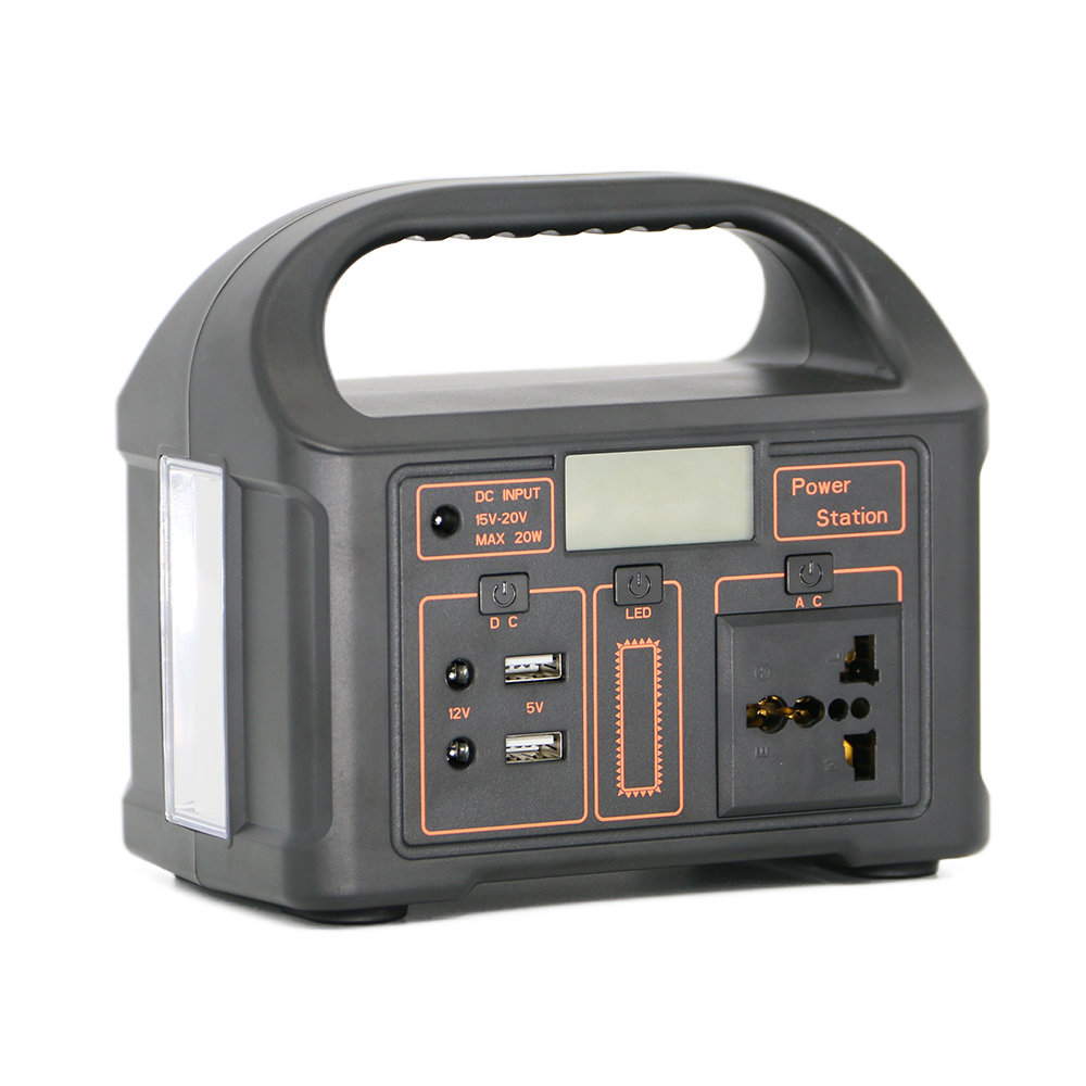 Eg012Li portable energy storage power supply; 100W solar power station