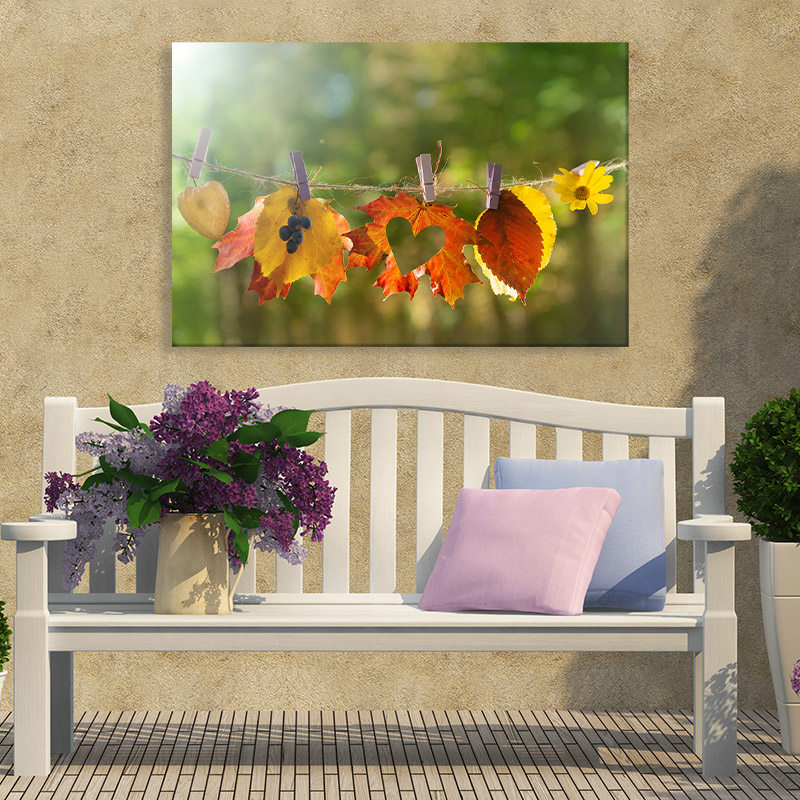 outdoor canvas bright color water proof no fading for outside places great garden art professional