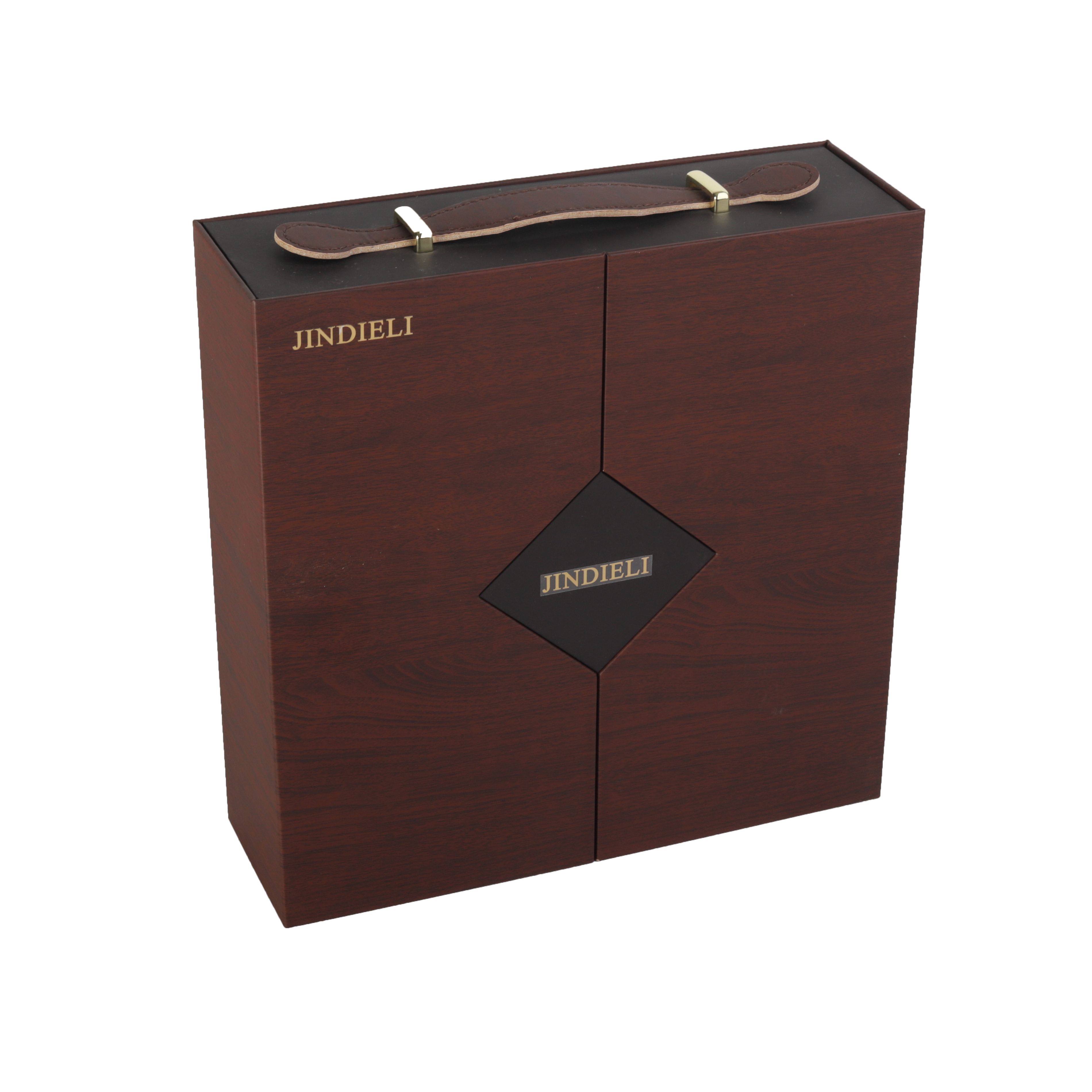 Dark Brown Perfume Packaging: A Completion Display of Box Designs, Structures, and Unboxing Details