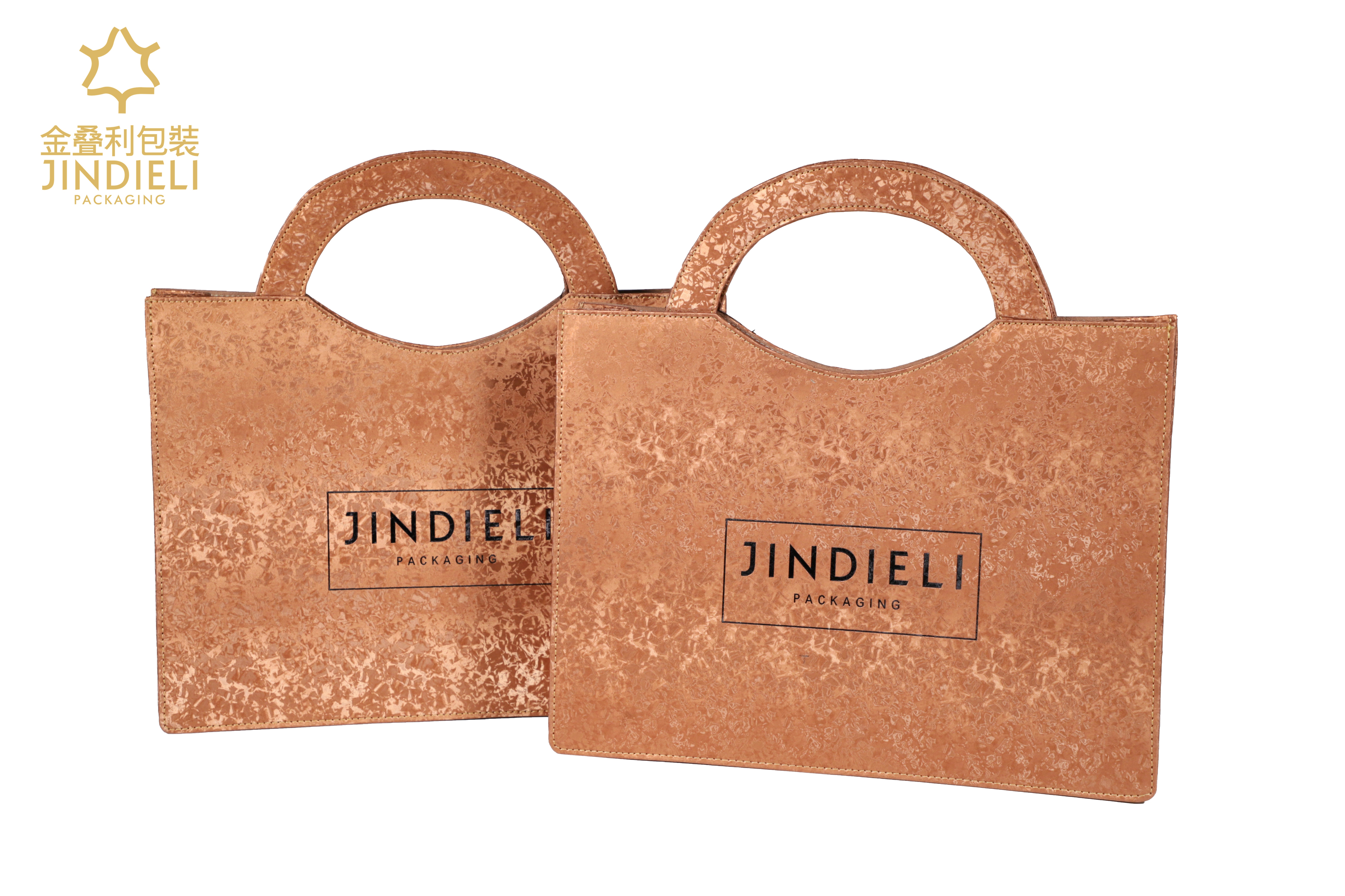 Textured Brown Tote Bags with Branding: A Detailed Look at Design, Structure, and Material Details