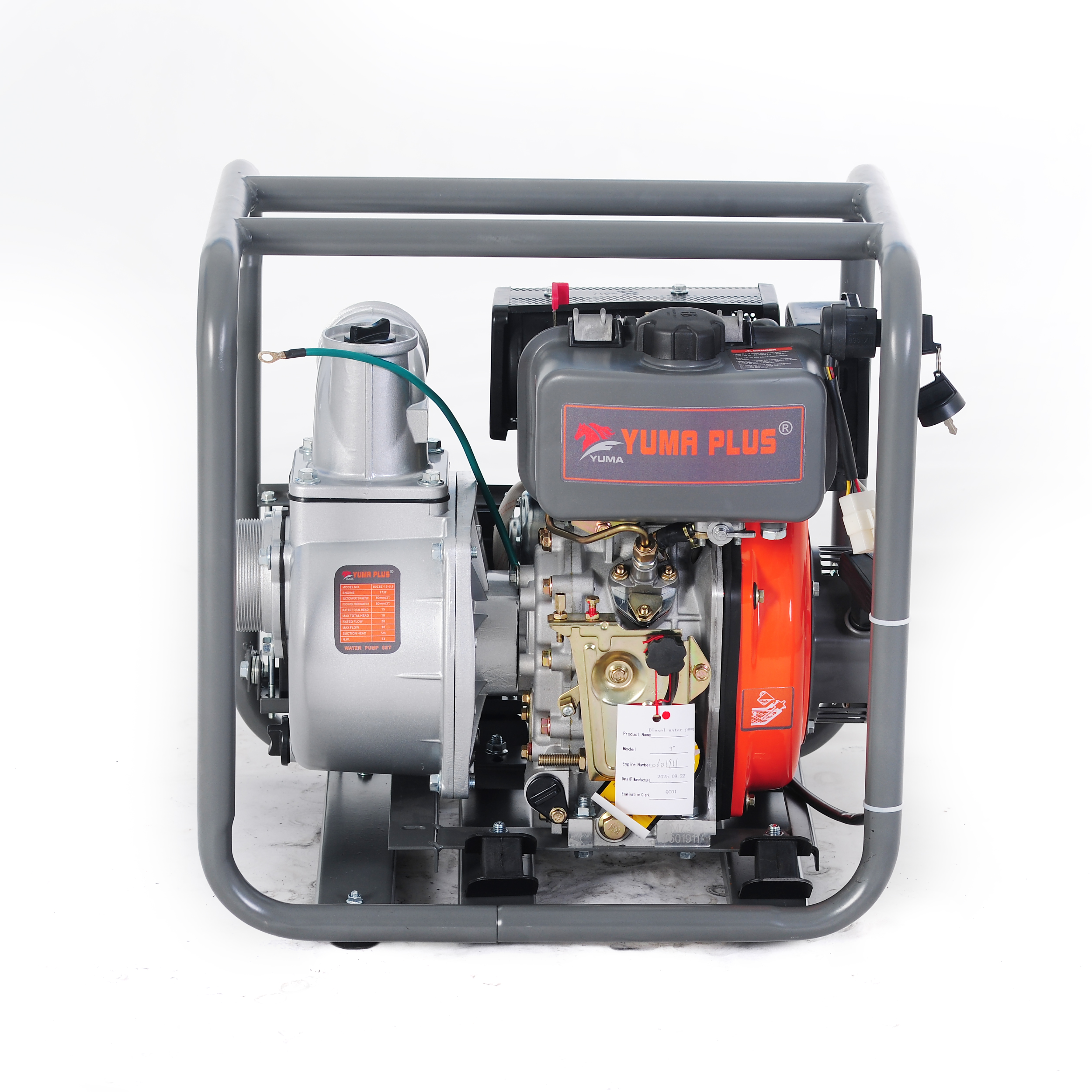 YUMA PLUS 3inch diesel water pump