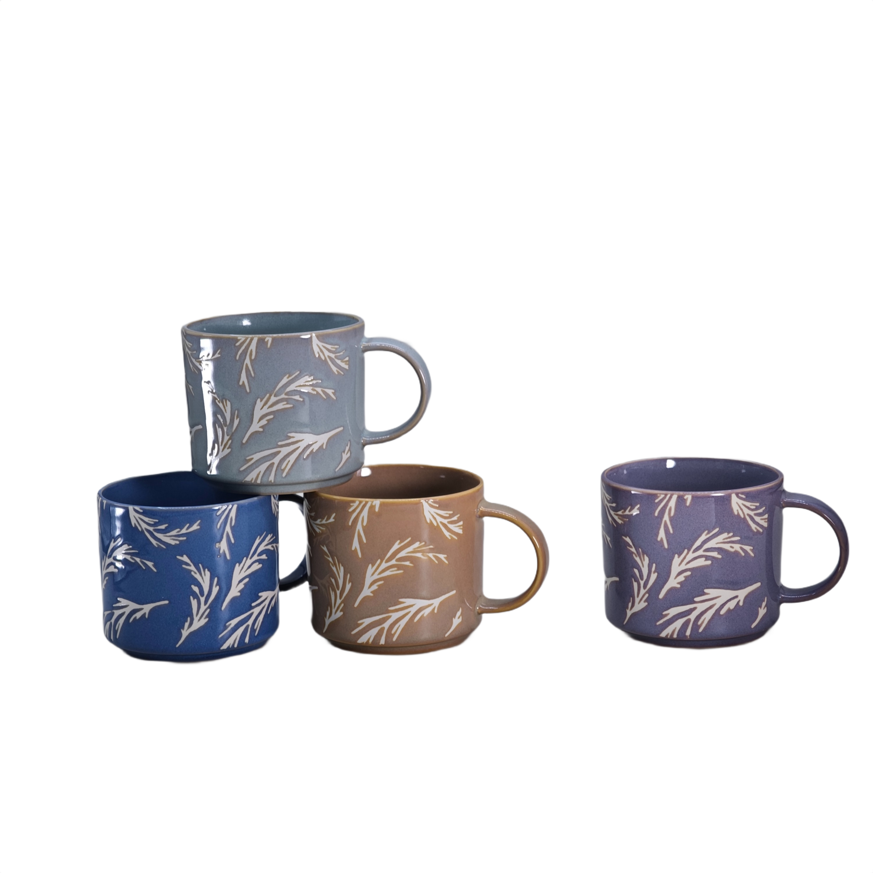Branch ceramic cup