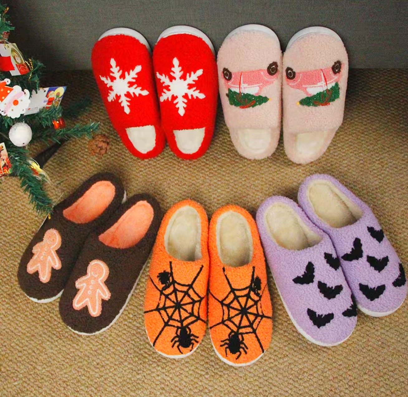 Fuzzy shoes