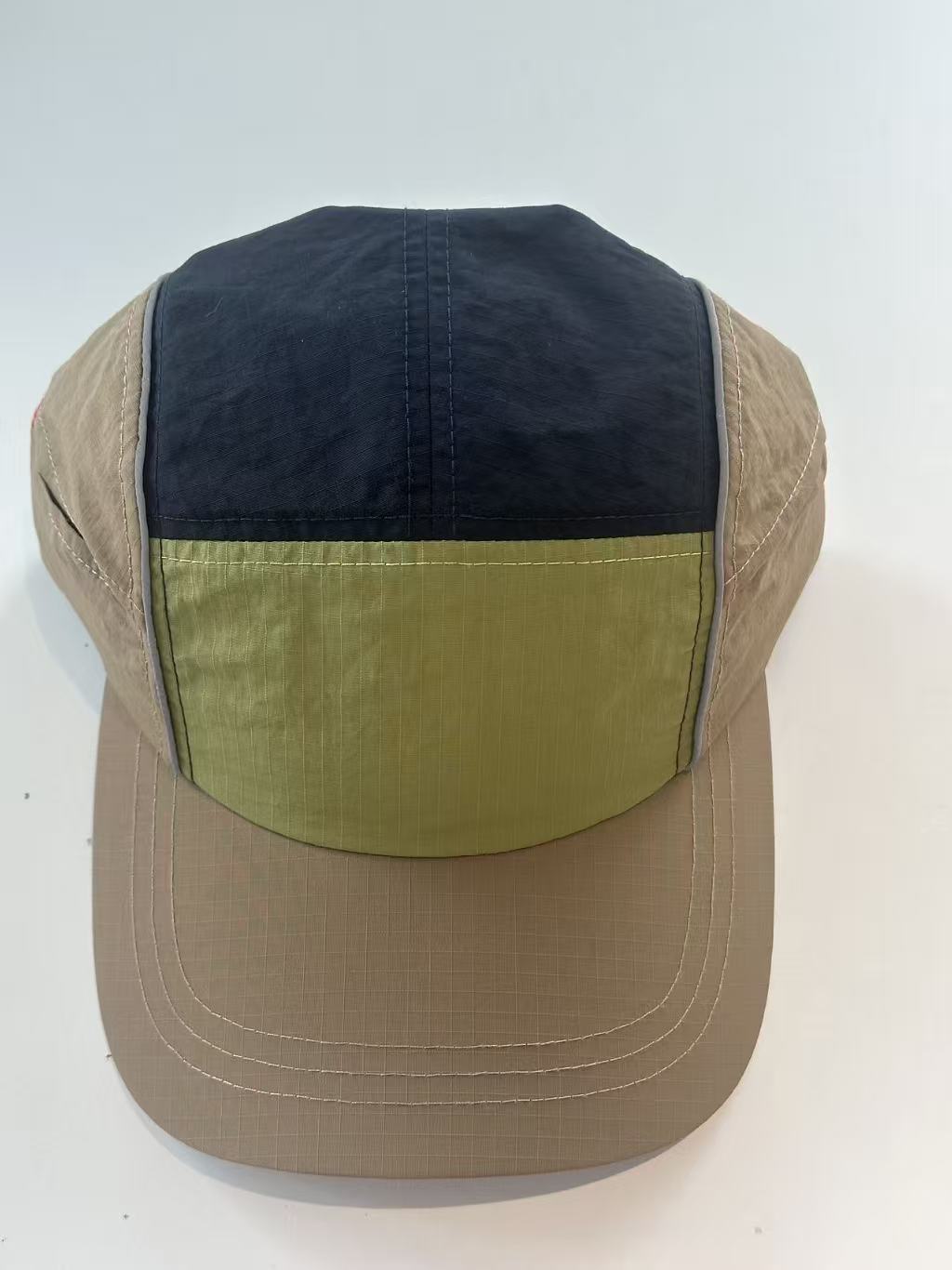 Reflective Nylon Five-Panel Cap