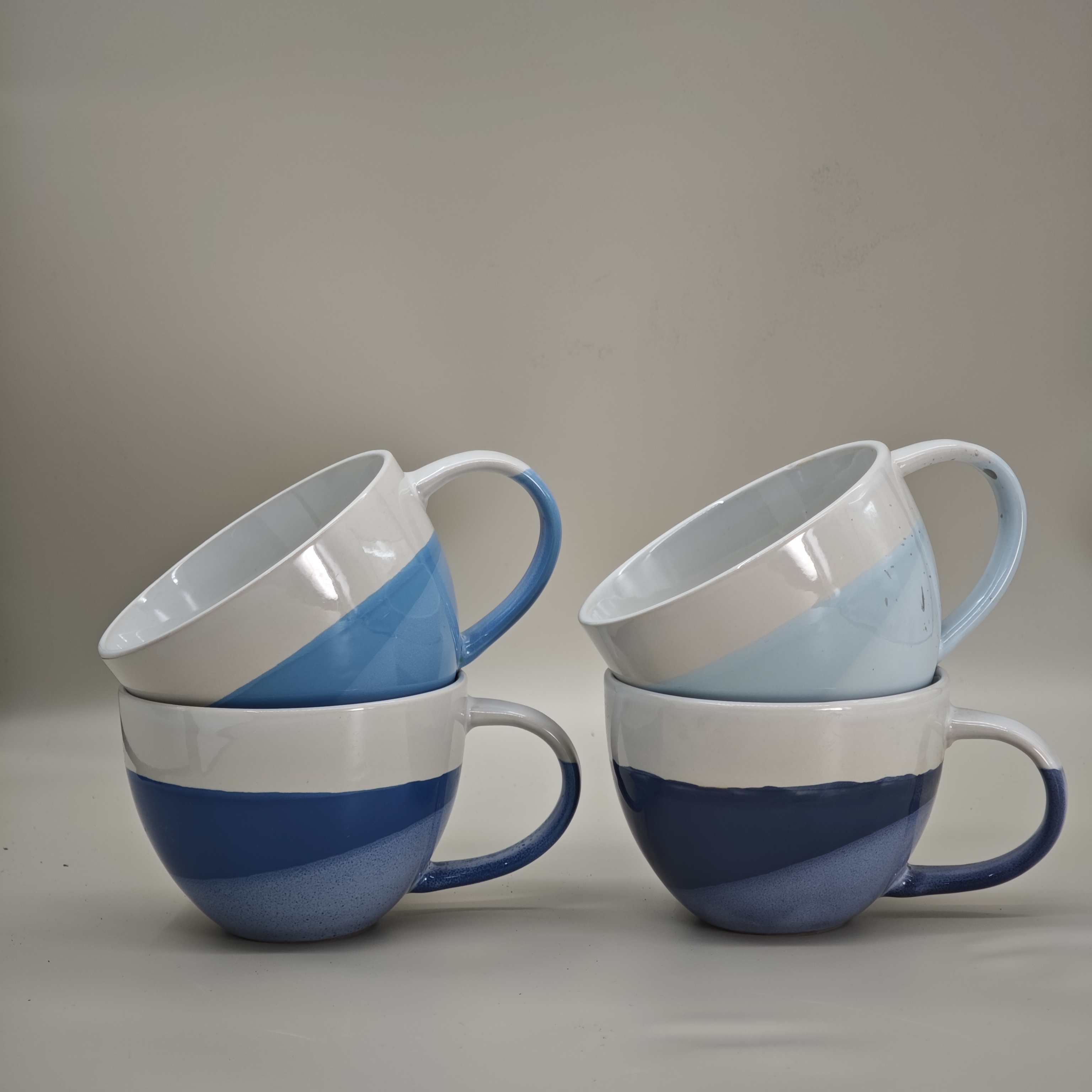 Color blocked mug