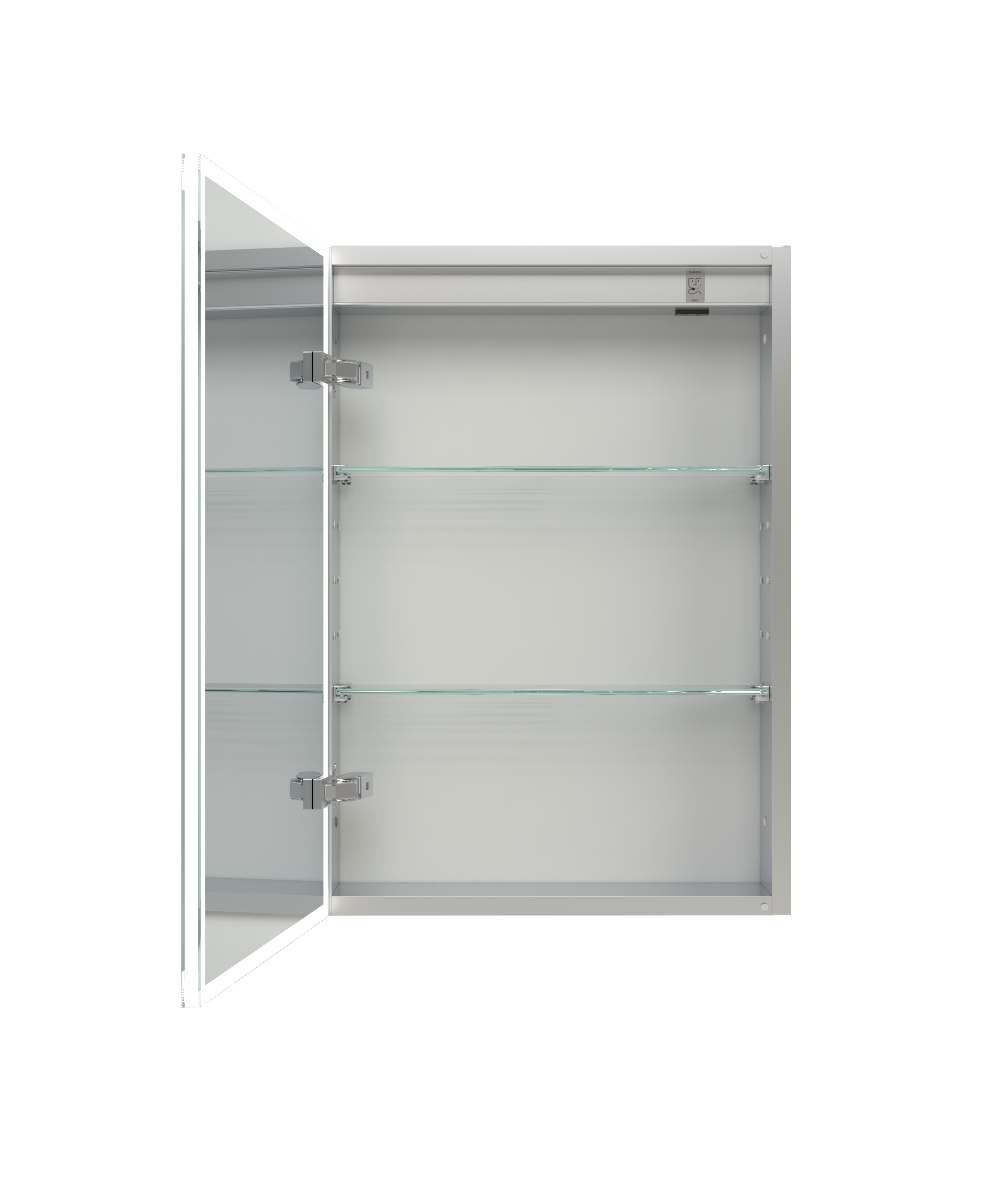 Led Bathroom Mirror Cabinet With Lec Dimmer Switch Shaver Socket Demister For Makeup Shaving