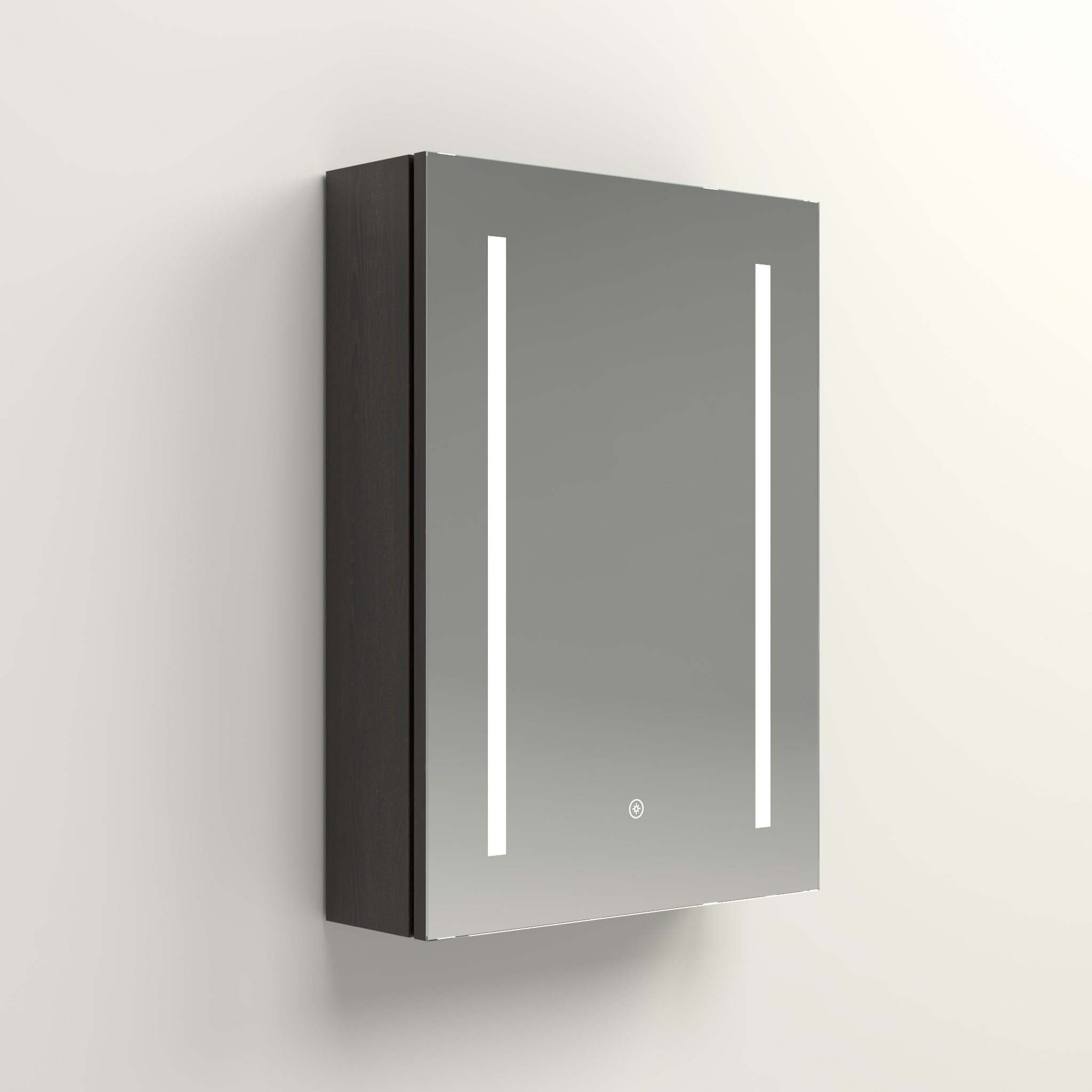 Led Bathroom Mirror Cabinet With Lec Dimmer Switch Shaver Socket Demister For Makeup Shaving