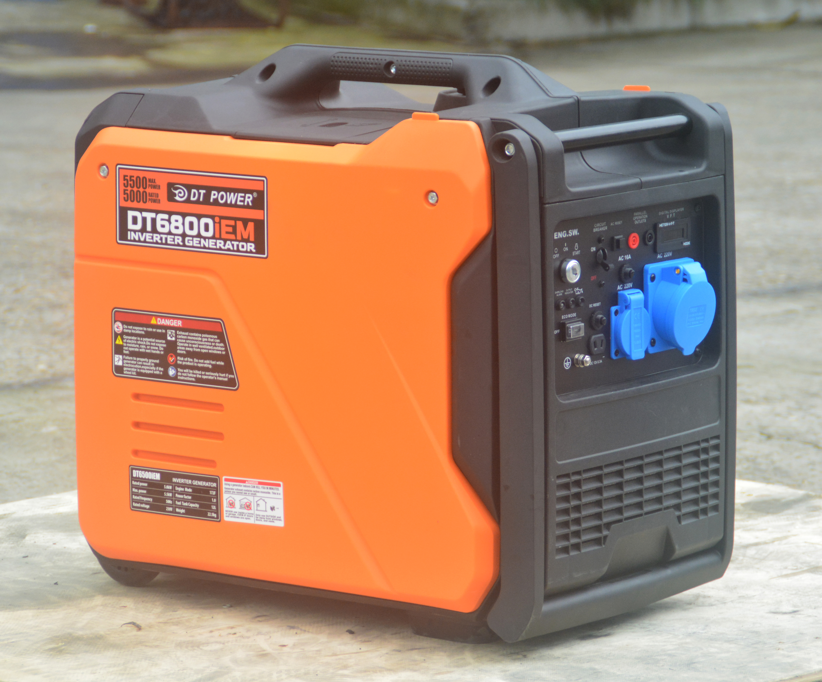 Frequency conversion gasoline genera