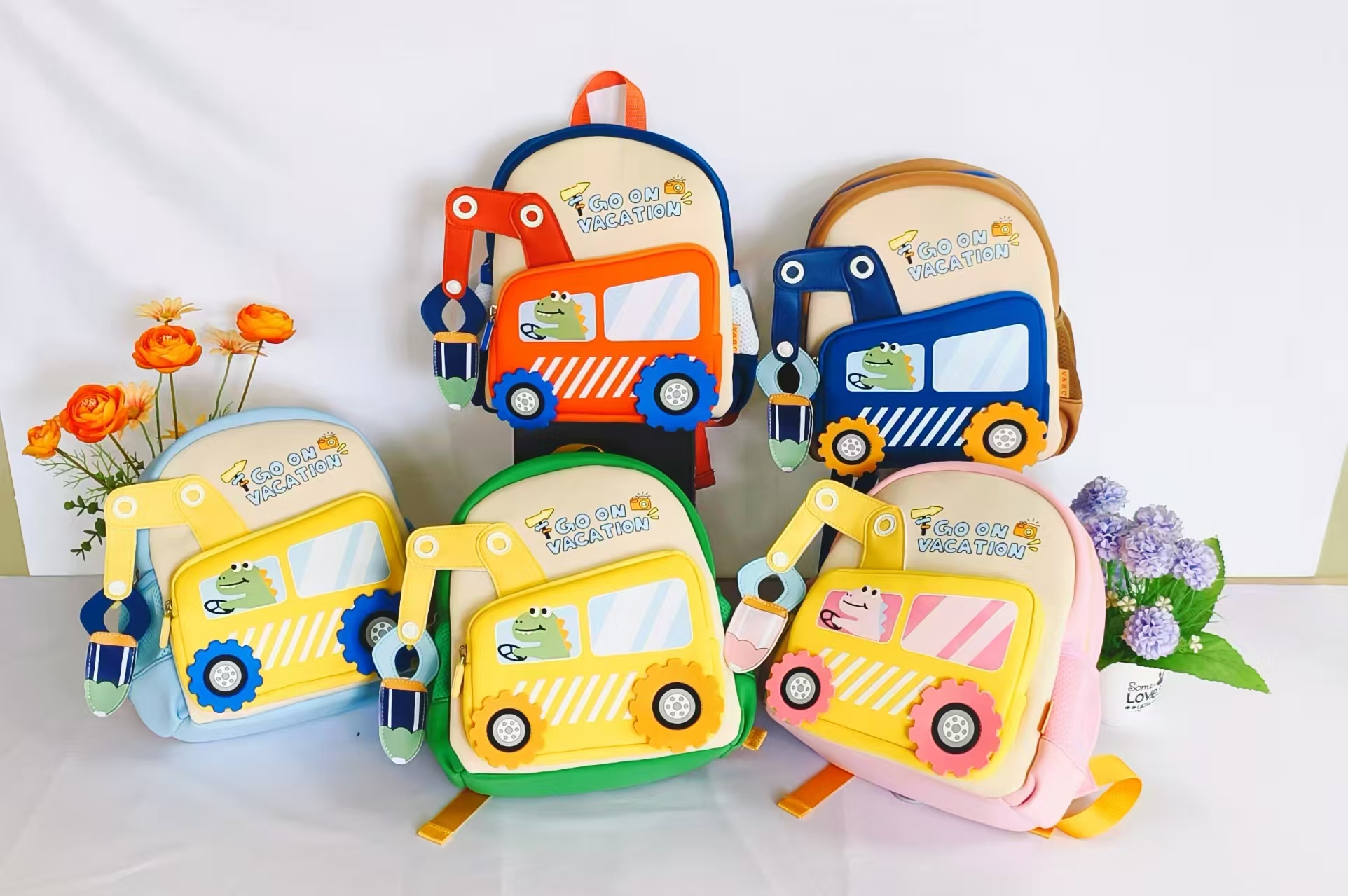 Mini toy backpack for toddlers
