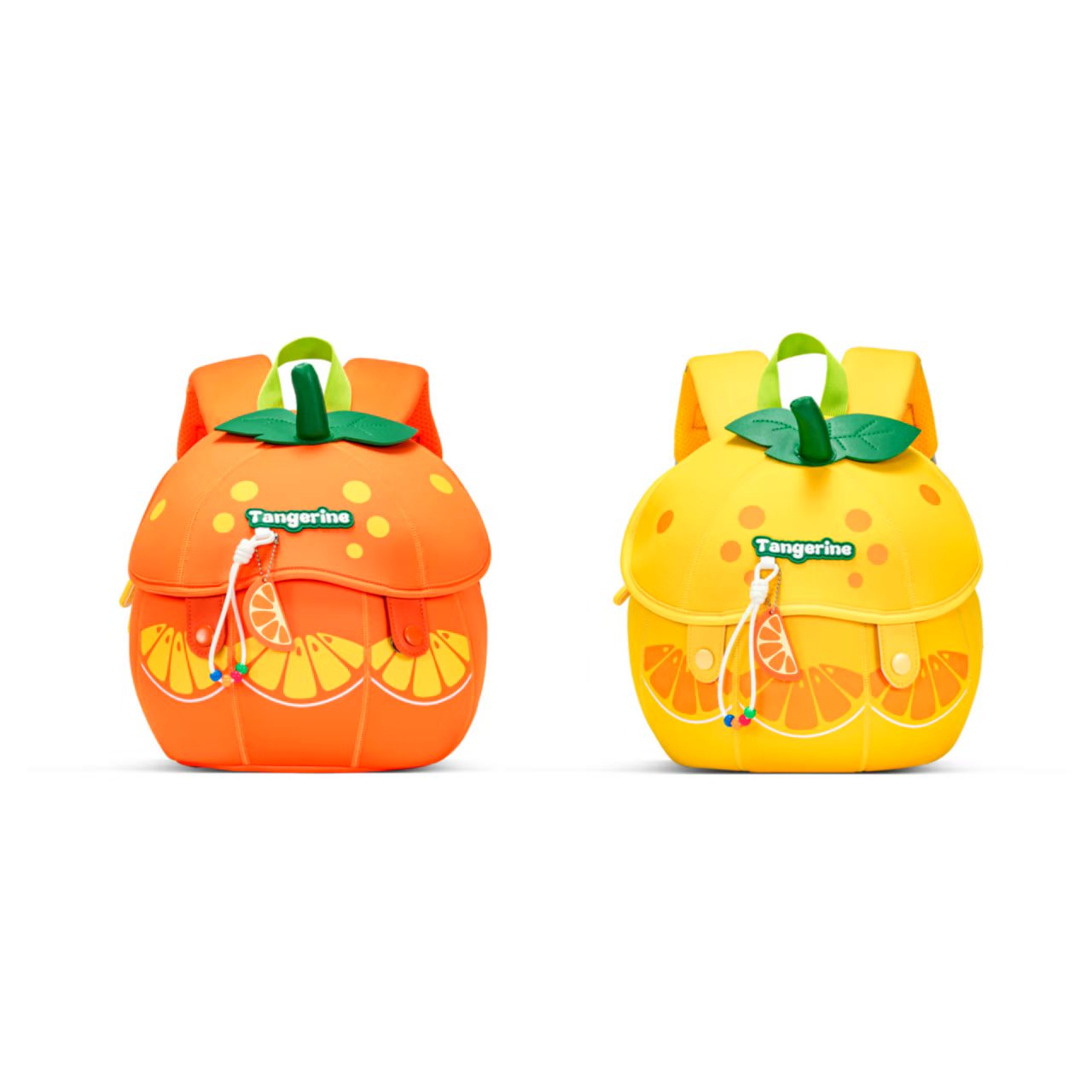 Orange Stylish Kiddy Backpack Abg
