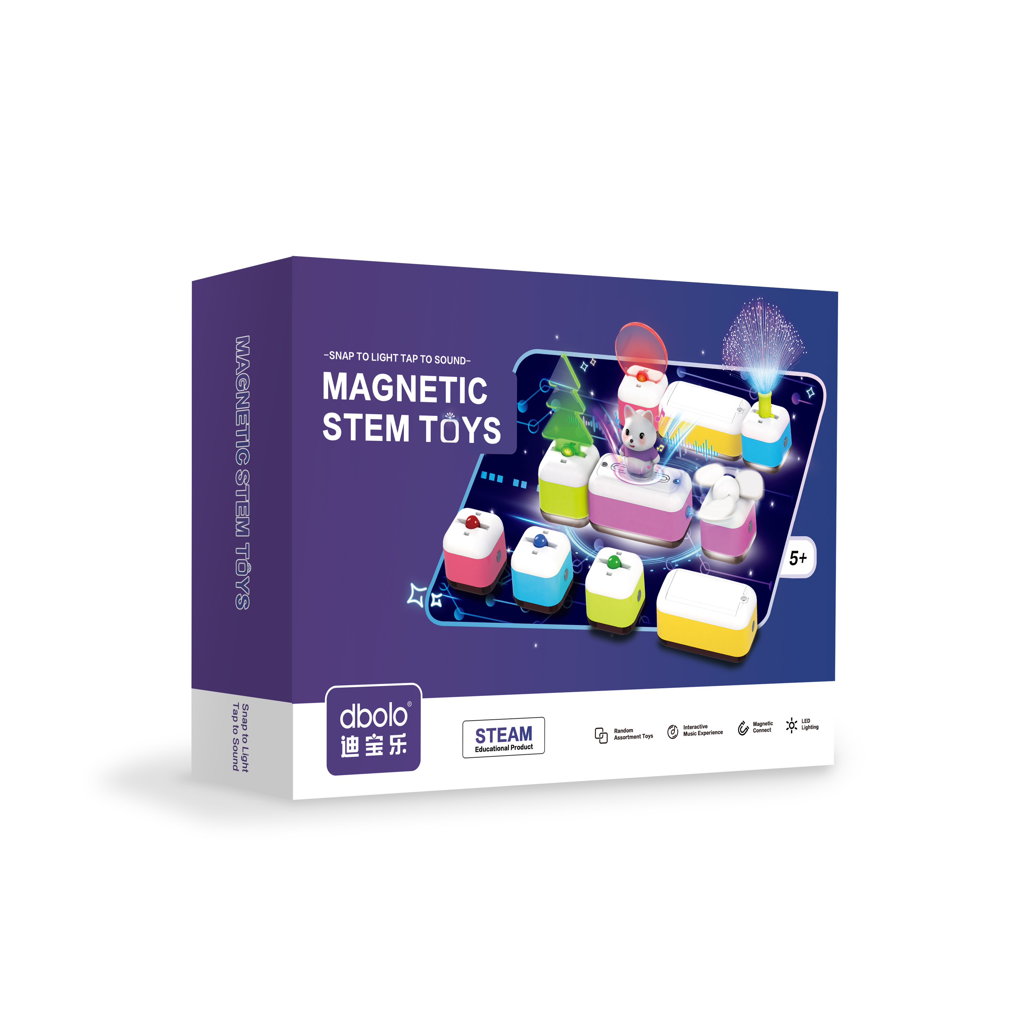 Dbolo magnetic STEAM toys
