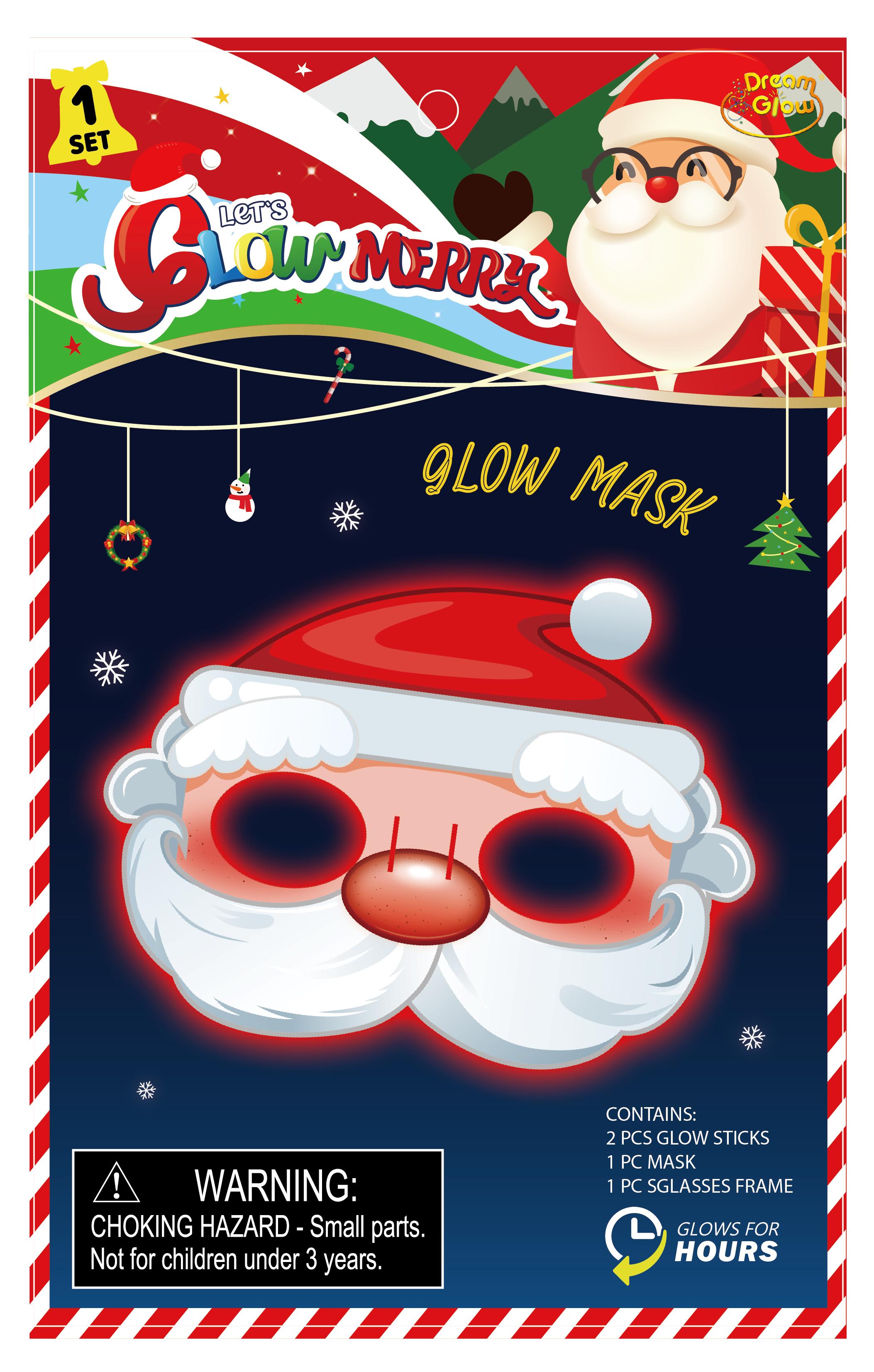 Christmas Glow Masks