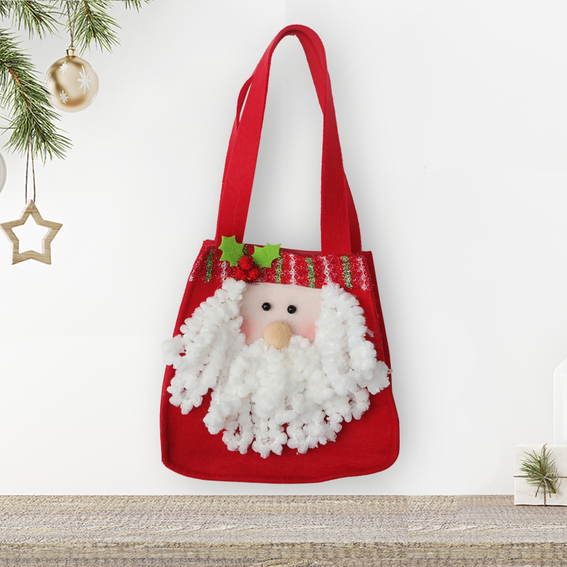 8.5inch Christmas Tote Bag