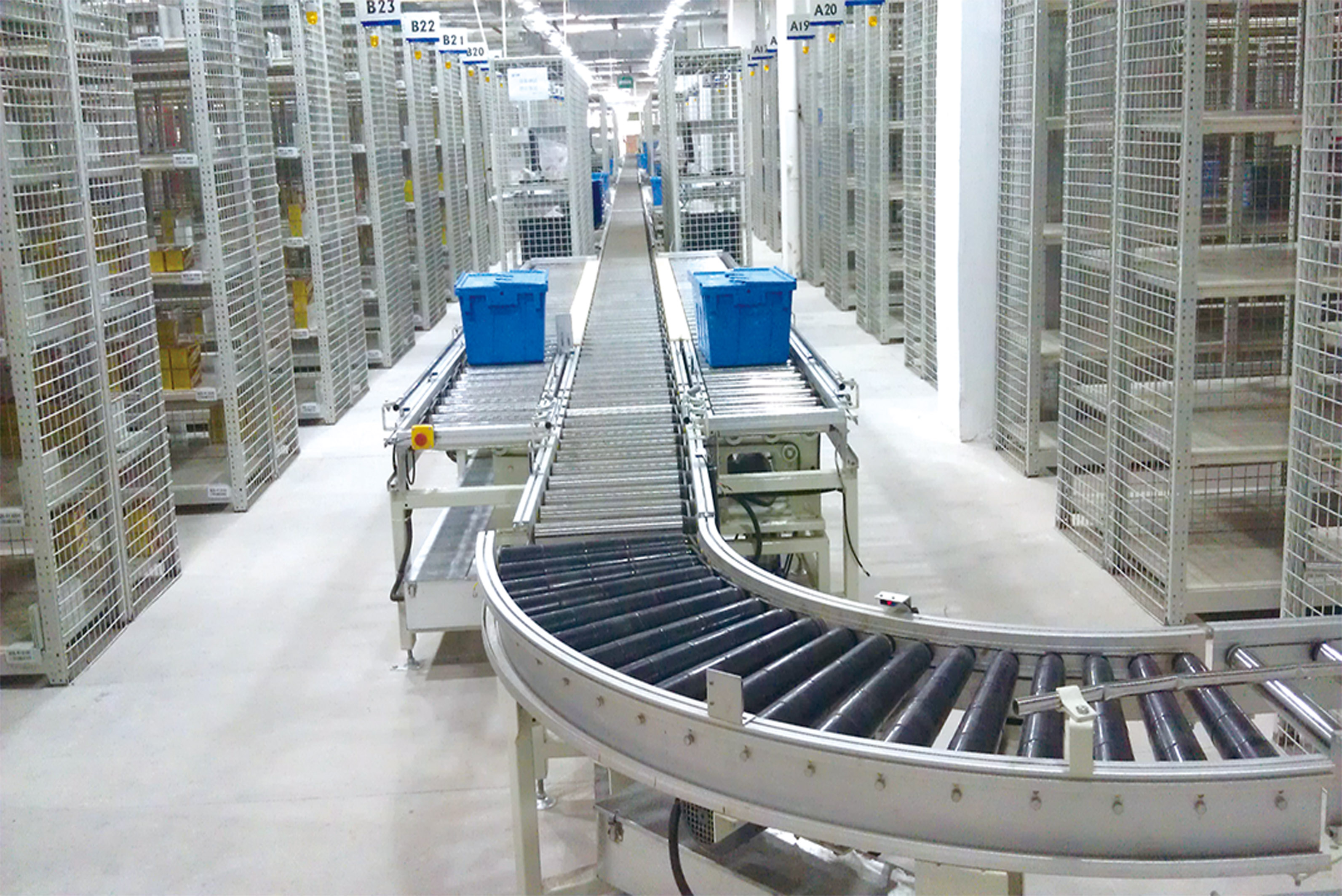 Satong automatic sorting system warehouse shelves