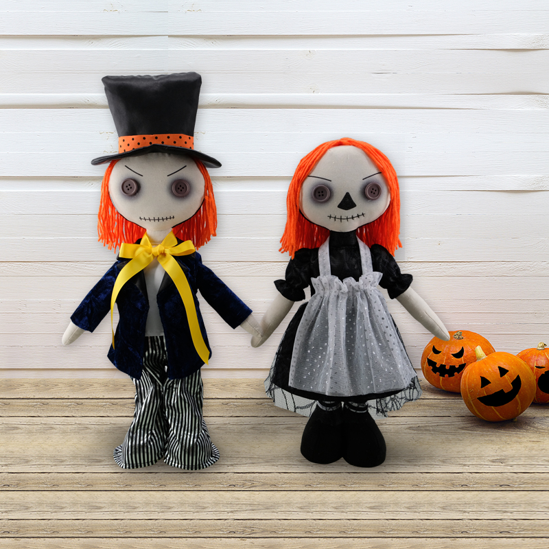 A20''B17.5''Halloween Ghost Doll Standing