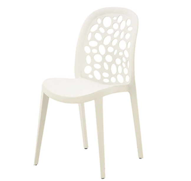 Romance Dining chair Modern restaurant or dining room stackable plastic dining chair leisure chair