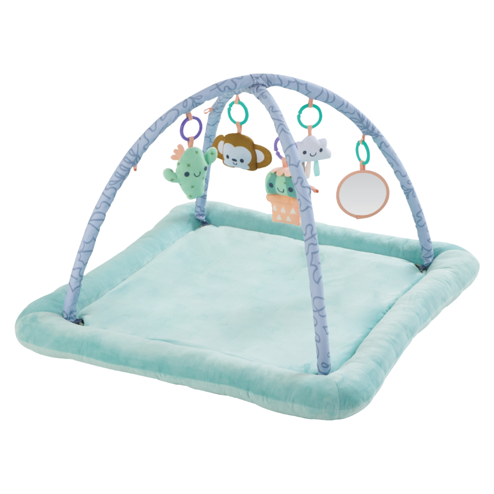 Konig Kids Ultrathick Baby Toys Fitness Stand Game Mat with Hanging Toys Baby Toys Play Mat